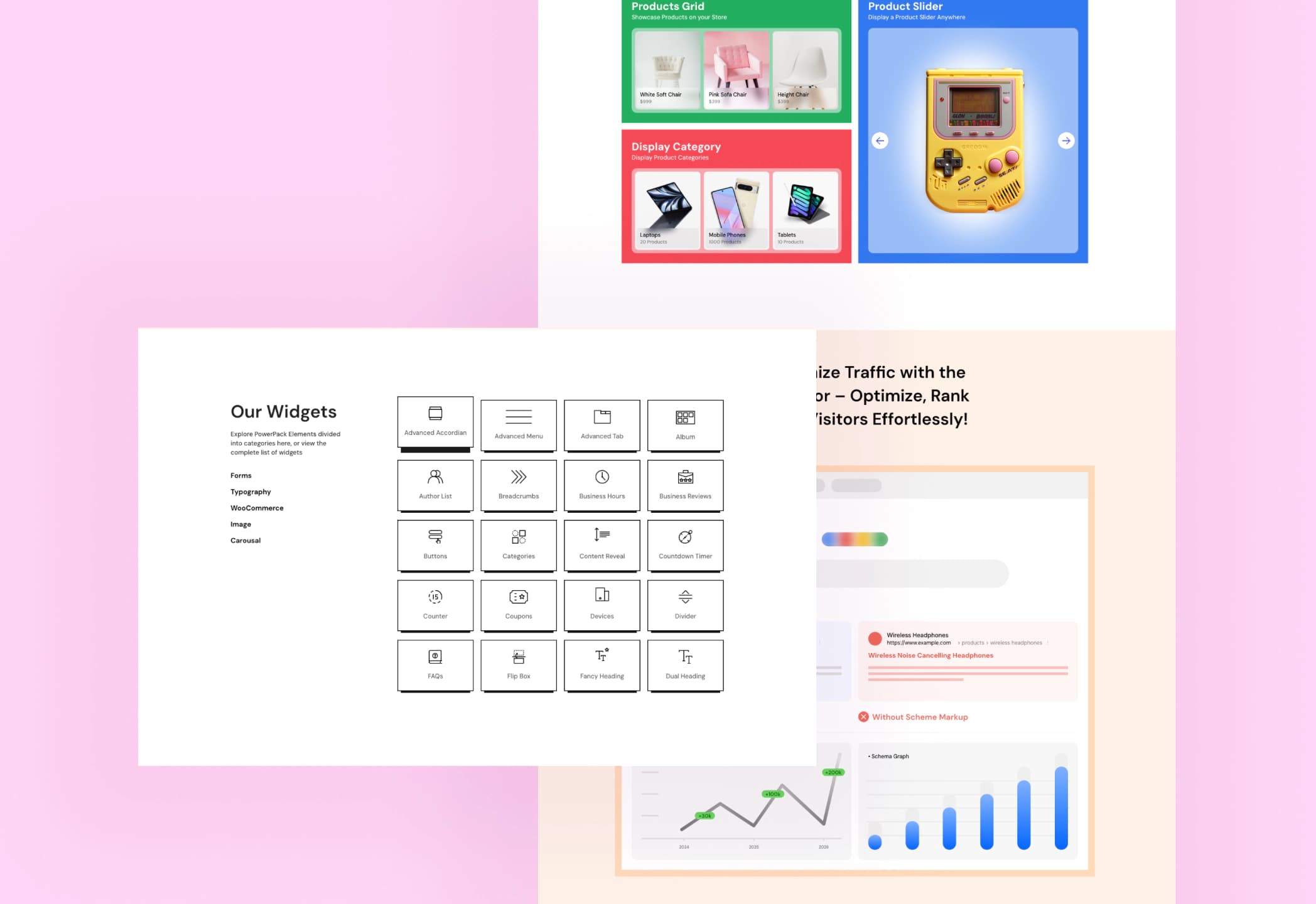 PowerPack Elements UI/UX design system and Elementor interface