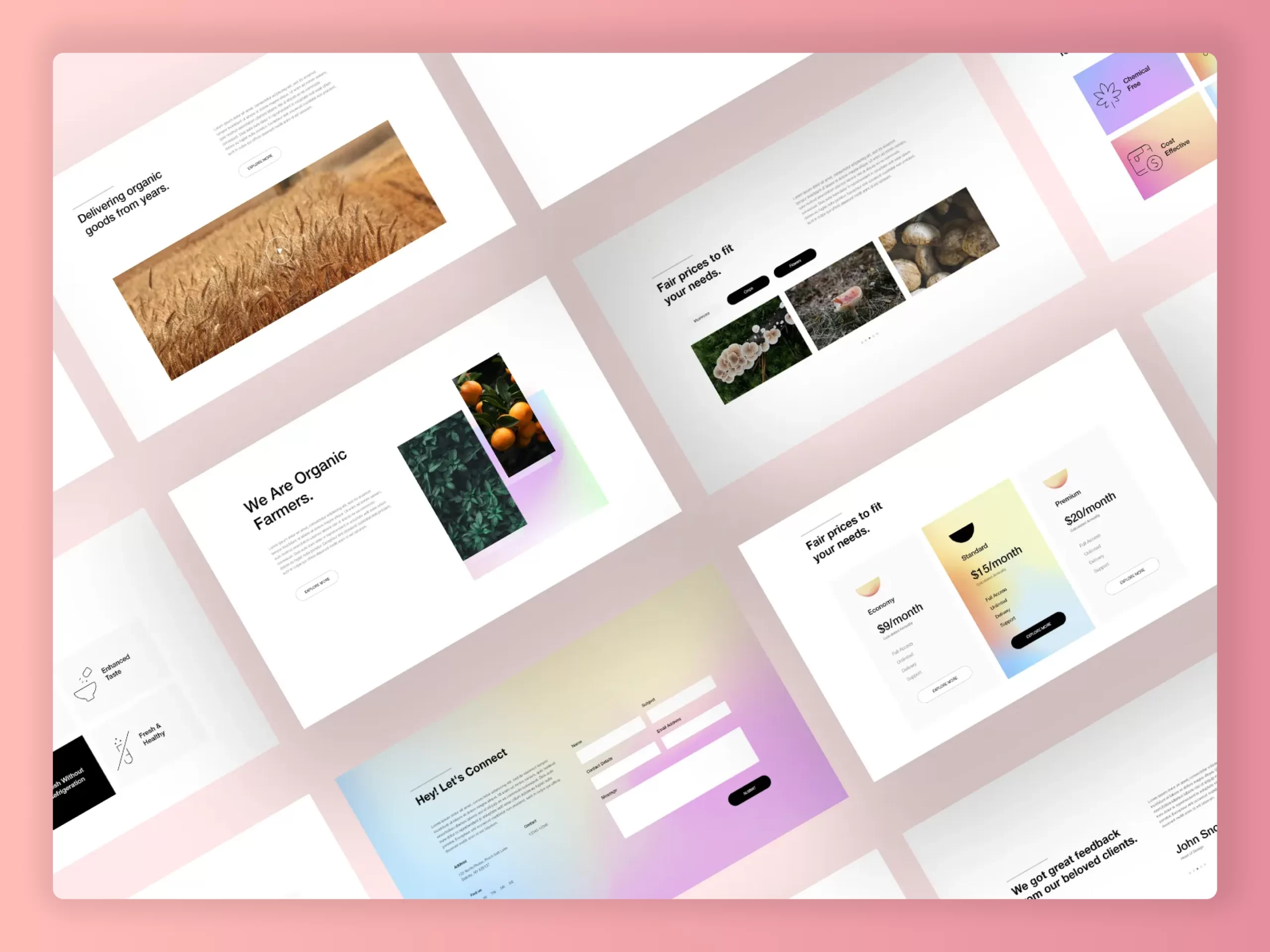 Visual and web design exploration 01