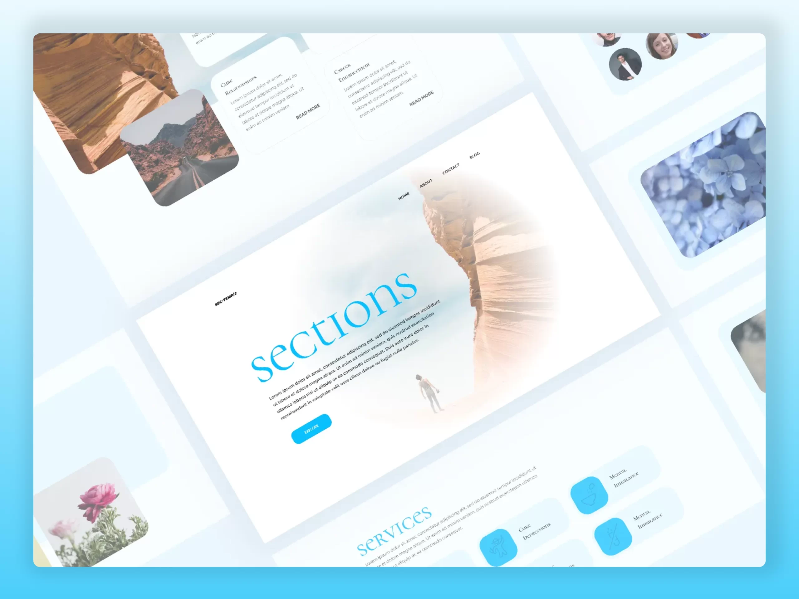 Visual and web design exploration 02