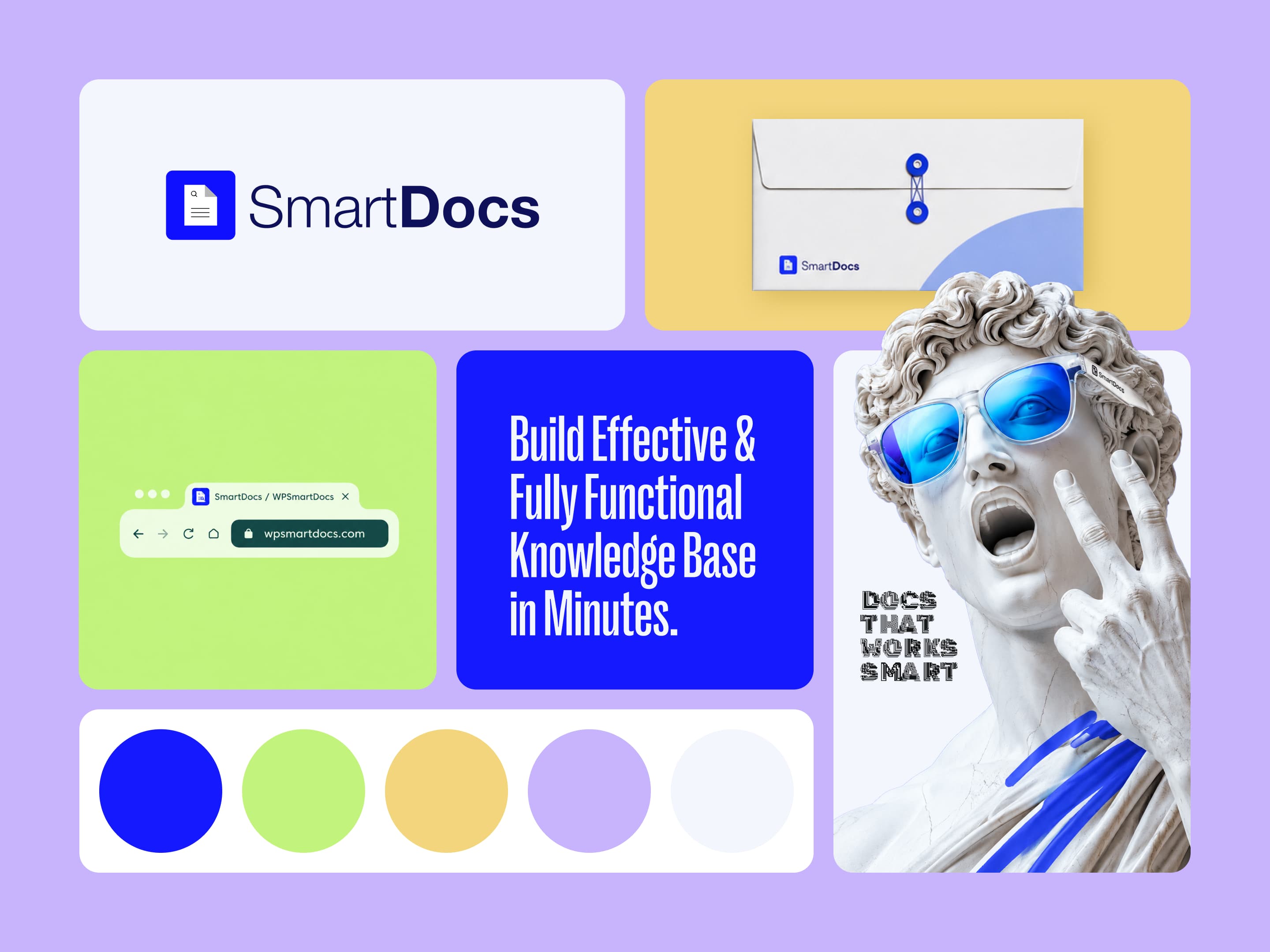 SmartDocs logo and visual identity design by Mohit Panchal